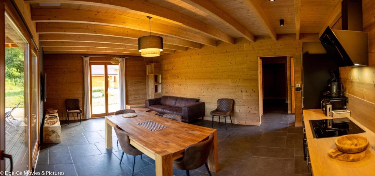 Les Jardins Du Herisson Chalet 2 Bonlieu Bagian luar foto